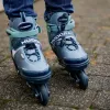 Patines en línea HUDORA Leon 2.0, talla ajustable 37–40, azul/gris