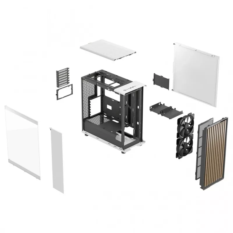 Fractal Design North torre midi blanca
