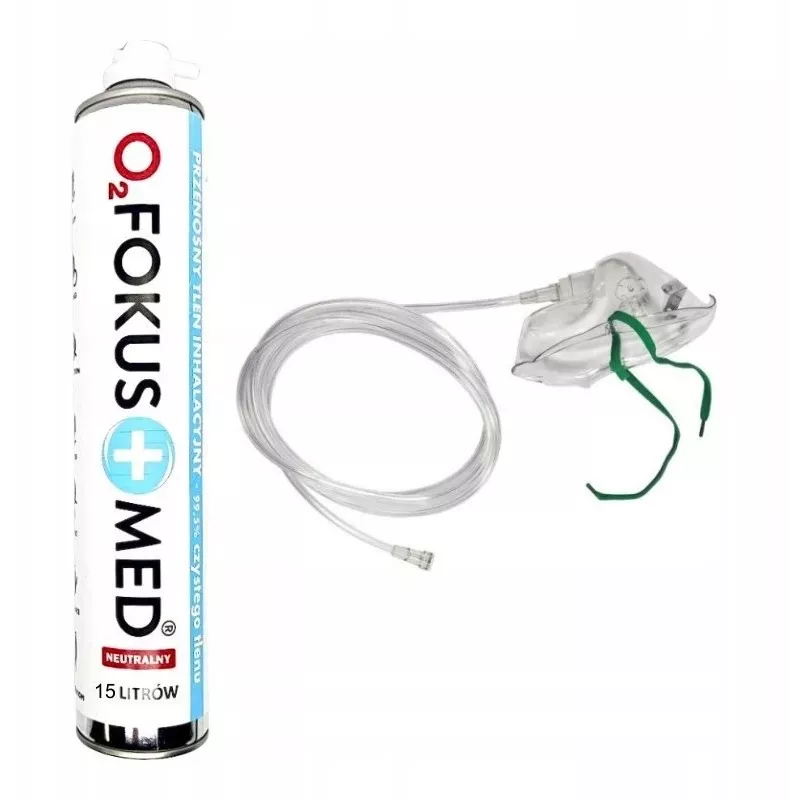 Oxígeno para inhalación con una concentración del 99,5 % FEELOXY