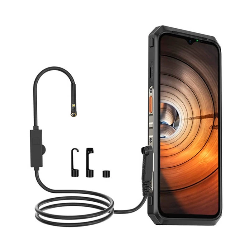 Endoscopio UleFone uSmart E02 UF-EC02 cámara 720P HD sonda 5,5 mm