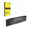 Corsair Vengeance, DDR5-5200, Intel XMP 3.0, CL38 - 96 GB Dual-Kit, Negro