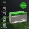 Batería AGM 12V 10Ah sin mantenimiento para SAI