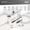 Cable de extensión USB Type-C Digitus AK-300210-007-S 0,7 m