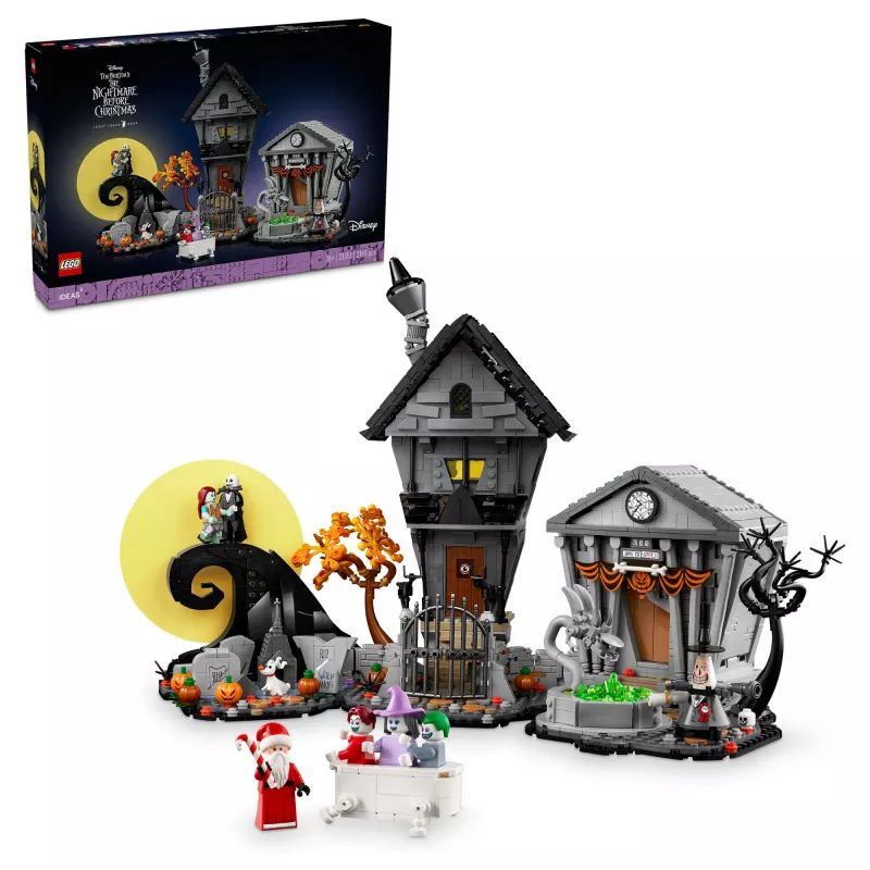LEGO Ideas - Pesadilla antes de Navidad de Tim Burton (21351)