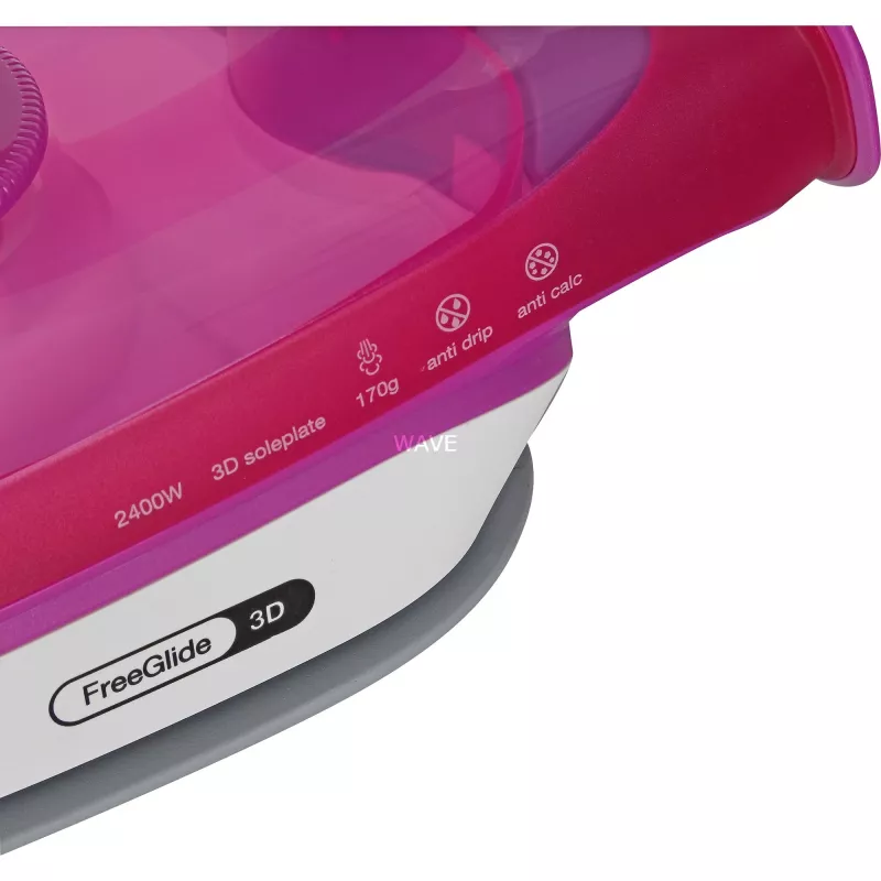 Braun FreeStyle 3 FI 3124 plancha de vapor suela cerámica 2400 W lila