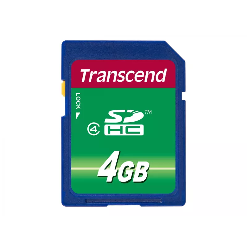 Tarjeta de memoria Transcend 4GB SDHC TS4GSDHC4