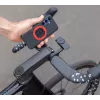 Soporte para manillar de bicicleta Quad Lock, negro