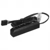 Hub de ventiladores DeepCool FH-04 – ATX de 20 pines a 4× 3 pines Molex, cable de 0,55 m, negro