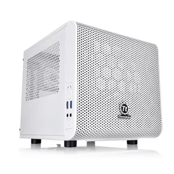 Thermaltake Core V1 Snow Edition Cube blanco