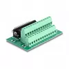 DeLOCK 66911 adaptador de D-Sub macho de 25 pines a bloque de terminales de 26 pines para carril DIN