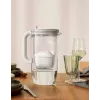 Brita Glass+1 Maxtra Pro Pure Performance jarra filtrante de cristal, 2,5 l totales / 1,5 l filtrados, apta para lavavajillas, gris