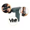 Medisana MG 200 mini pistola de masaje, Smart Mode, 4 cabezales, 5 niveles de intensidad, 147 x 126 x 50 mm, gris