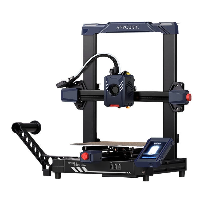 Impresora 3D AnyCubic Kobra 2 Pro K2RC0BK-Y-O con doble eje Z y nivelación automática de la cama