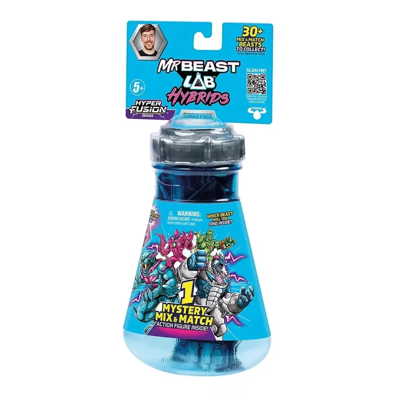 Set de figuras Cobi Mr Beast Lab Hybrids — figuras de acción coleccionables de Cobi