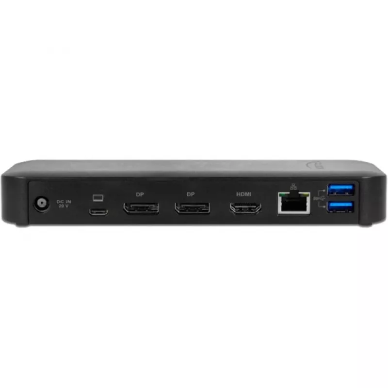 Delock USB Type-C DP 1,4 docking station 4K – docking station – USB-C 3,2 Gen 2 – HDMI, DP – 1GbE – 85 vatios (87746)