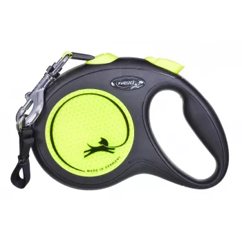 FLEXI new Neon L – correa retráctil – 5 m