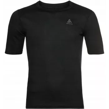 Camiseta Odlo BL TOP Crew-Neck s/s ACTIVE WARM ECO hombre, talla M, negra