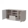 Cómoda Cama LIVERTI 150x42x78 cm, cashmere, 1 cajón, aglomerado