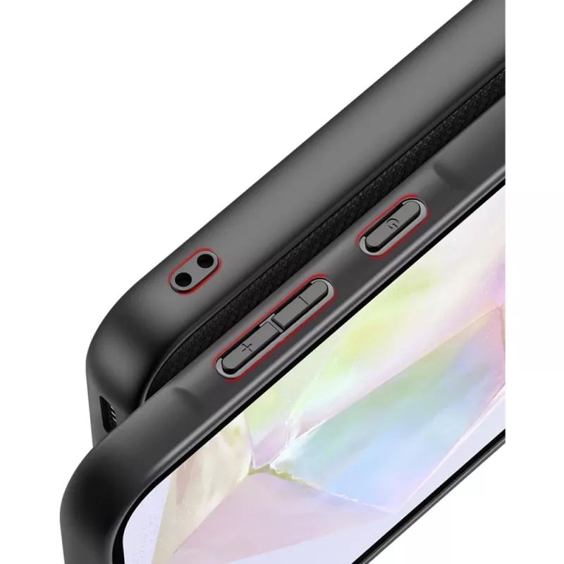 StyleShell NYLO, funda Negra, Samsung Galaxy A35 5G