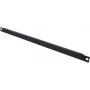 Frontal Omnitronic Z-19U acero negro 0,5HE — frontal para rack de 19