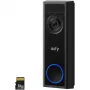 Videoportero Eufy C31 2K con soporte microSD, 2560×1440, 6500 mAh, con cable e inalámbrico, negro