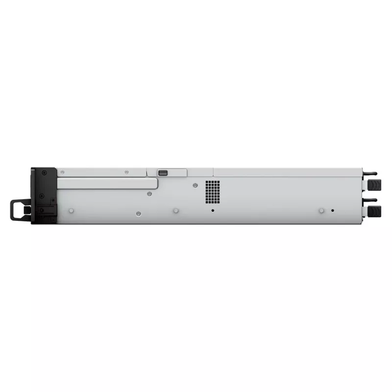 Synology RackStation RS2423+ servidor NAS/almacenamiento en rack (2U) Ryzen Embedded V1780B 8 GB DDR4 0 TB DiskStation Manager Negro, Gris