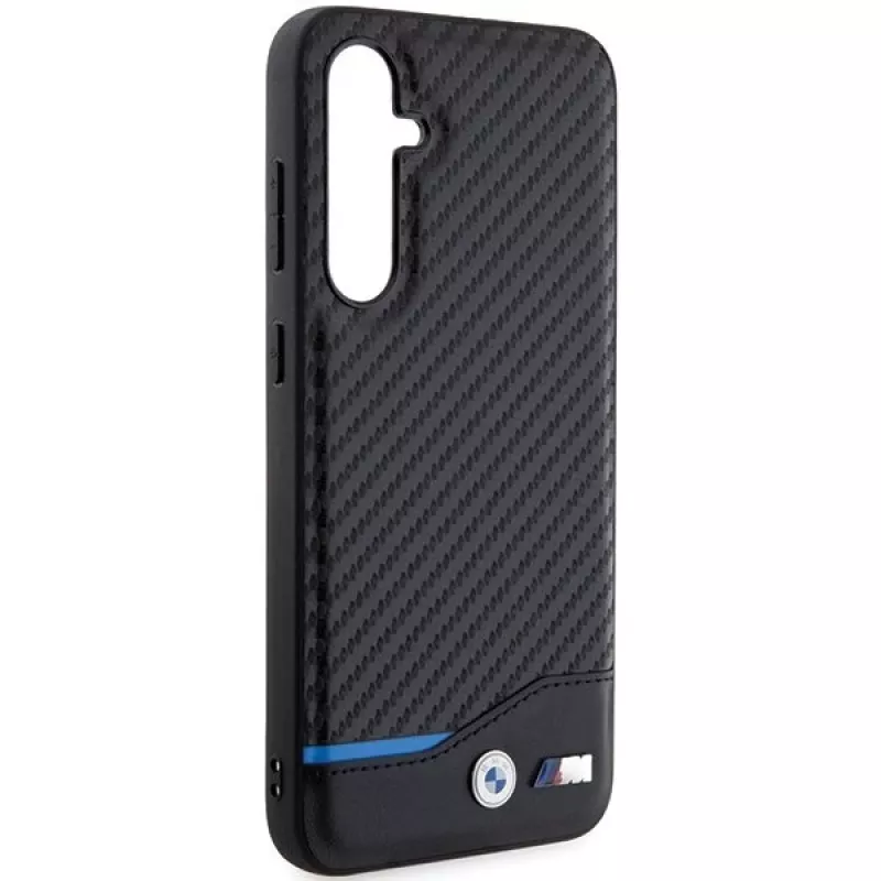 BMW | BMHCS23FE22NBCK | tapa trasera | Samsung | Galaxy S23 FE | cuero carbono | negro