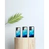 Funda protectora iKins para Samsung Galaxy S21 en Blue Lake negra
