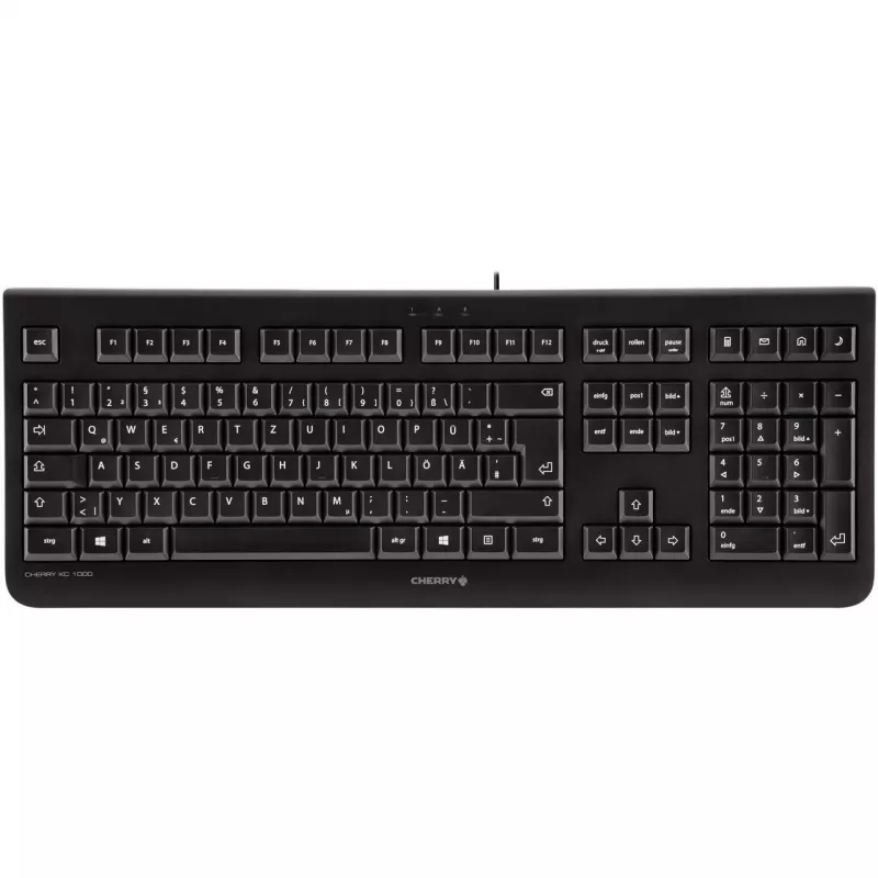 Cherry KC 1000 - Teclado - Nórdico - Negro