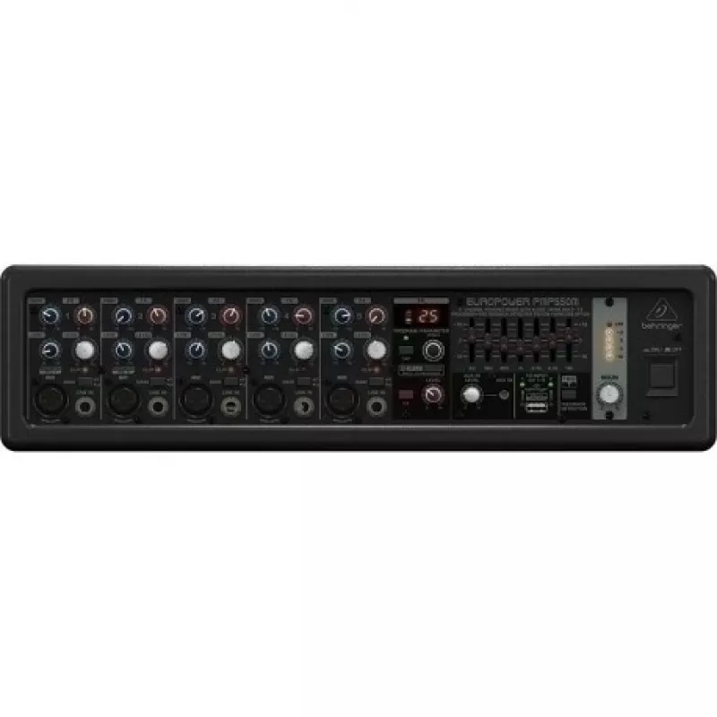 Behringer PMP550M mesa de mezclas de audio 5 canales 20 - 20000 Hz negro