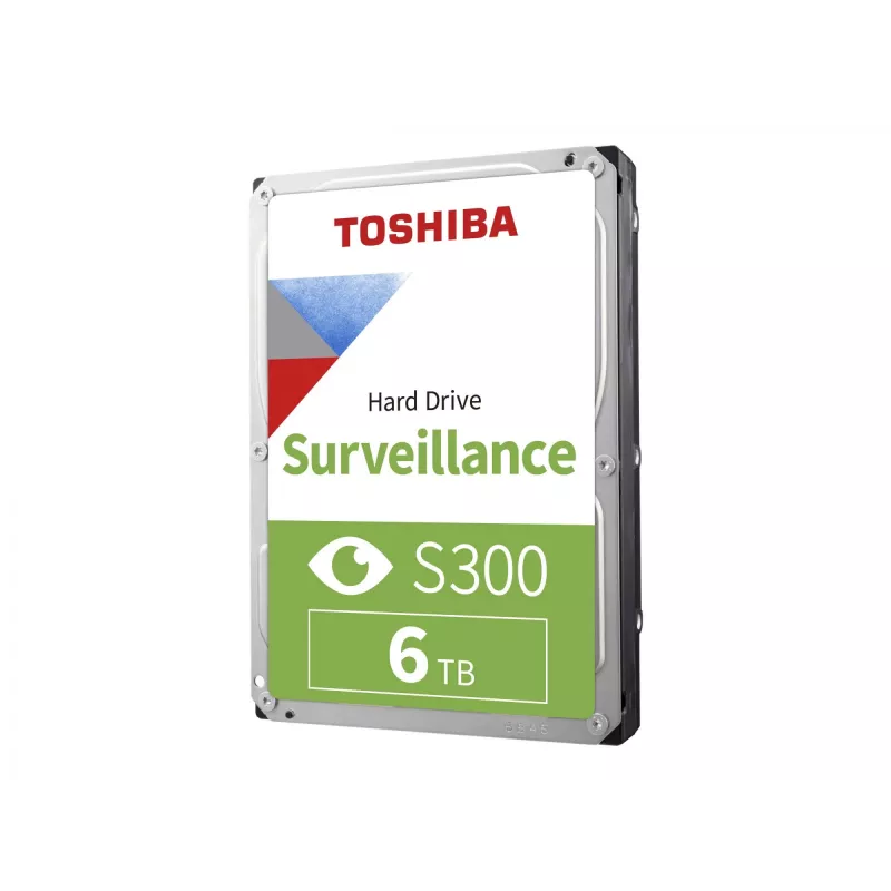 Toshiba S300 Surveillance disco duro interno 3.5 SATA 6GB/s – 6 TB, 5400 rpm