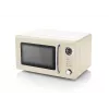 Microondas ETA Storio Beige Solo, 20 l, 700 W, 5 niveles de potencia, sobremesa