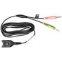 EPOS CEDPC 1 cable para auriculares, de EasyDisconnect a conectores de 3,5 mm