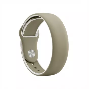 Correa GUAN Premium Pro para Apple Watch caqui/blanco compatible 38/40/41/42 mm