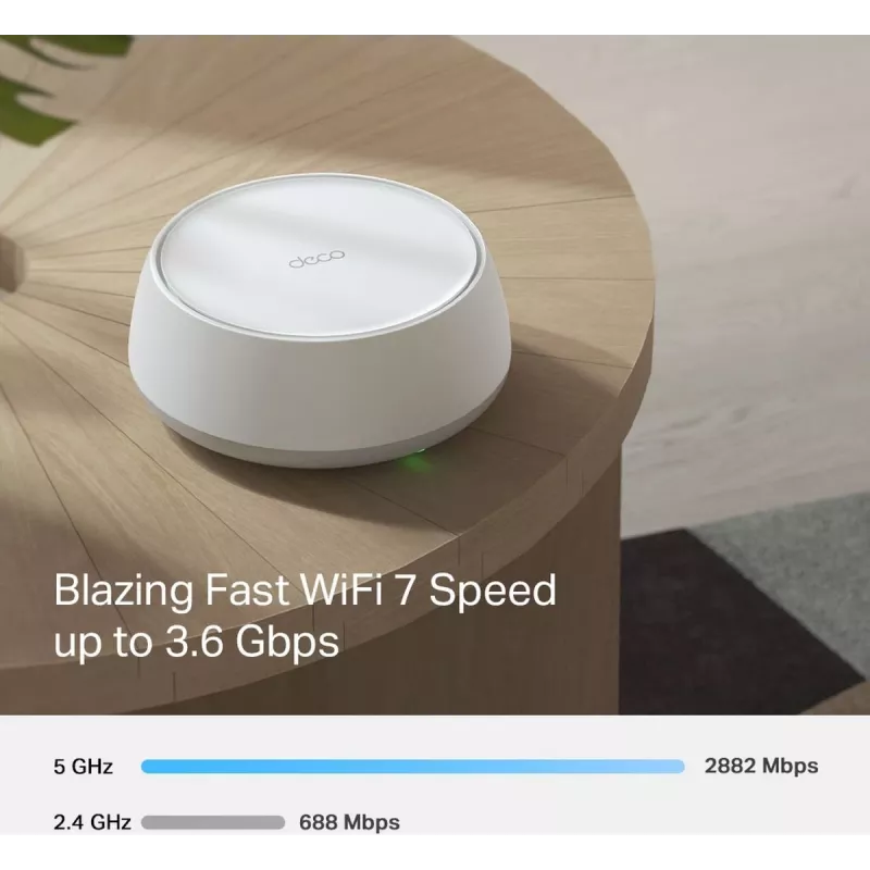 TP-Link Deco BE22 dual band (2,4 GHz / 5 GHz) Wi-Fi 7 (802.11be) blanco 2 uds.