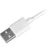 Cable adaptador USB Sharkoon USB 2.0 A a USB‑C 1 m blanco