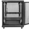 Organizador de cables QOLTEC 54515 1U para racks de 19 pulgadas