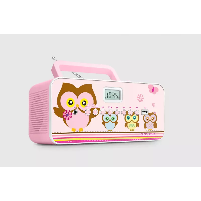 Sistema estéreo portátil Muse M-29KP