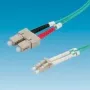Cable de fibra óptica VALUE 50/125µm OM3, LC/SC, turquesa 3m (21.99.8713)