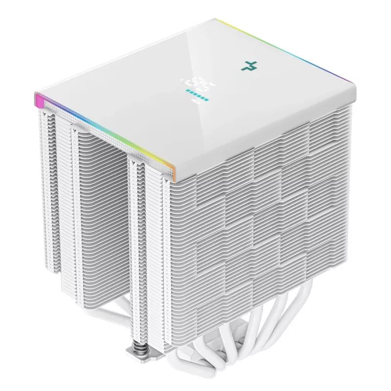 Ventilador de CPU DeepCool AK620 Digital WH 12 cm blanco 1 ud.