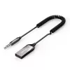 UGREEN CM309 receptor de audio Bluetooth 5.0, USB, conector AUX de 3,5 mm, negro