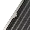 Radiador Aqua-Computer airplex radical 2/480 — aluminio/cobre/acero inoxidable, 520×140×40 mm