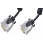 Cable DVI ShiverPeaks 77442-SPP 2 m DVI-D azul