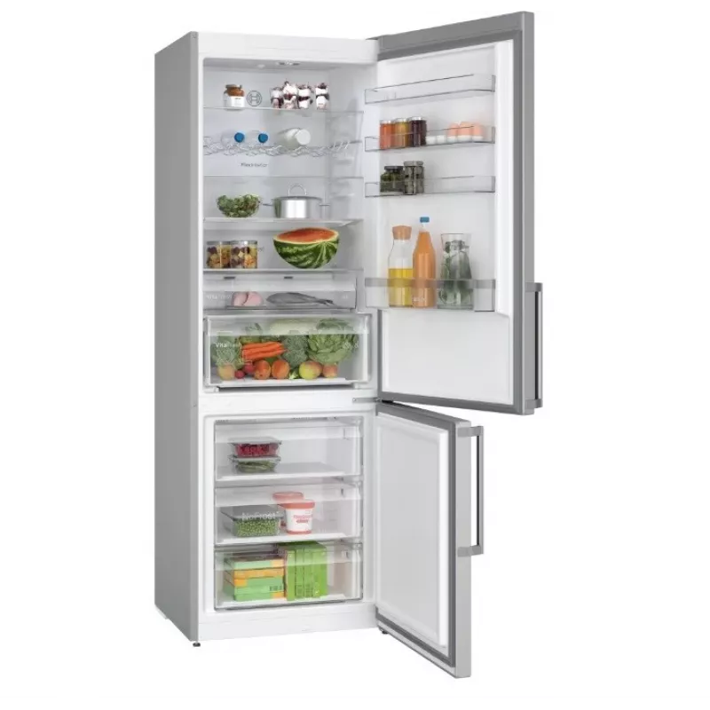 Frigorífico combi Bosch Serie 4 KGN497ICT 440 l C acero inoxidable