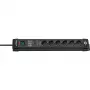 Regleta de enchufes Brennenstuhl 1951160400 1,8 m 6 salidas AC interior negro