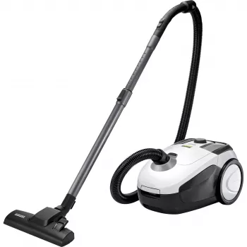 Aspirador cilíndrico Karcher VC 2, 700 W, 2,8 L bolsa, HEPA 13, 76 dB, 5,1 kg