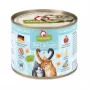 Comida húmeda para gatos Fox4Pets DeliCATessen Salmón y pavo 200 g — sin cereales, sin gluten, alimento completo para gatos adultos