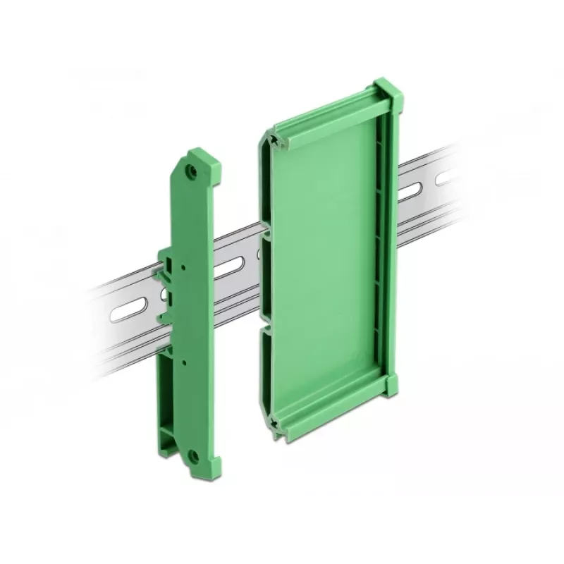 Soporte para placas DeLOCK 66572 107 mm para carril DIN
