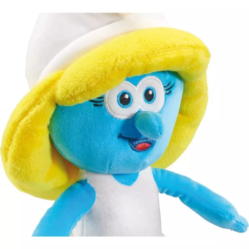 Peluche schmidt spiele Pitufina (Los Pitufos) – figura suave de peluche, aprox. tamaño estándar