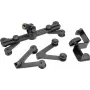 Soporte de almohadilla para soporte de micrófono Omnitronic IH-2 ajustable — soporte de almohadilla amortiguador para soportes de micrófono